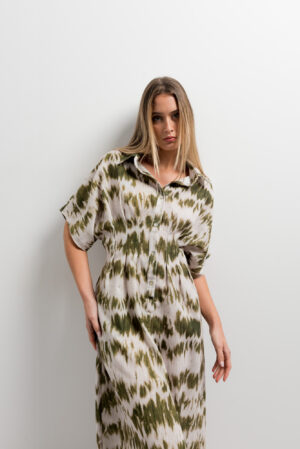 VESTIDO CAMISERO ESTAMPADO 6