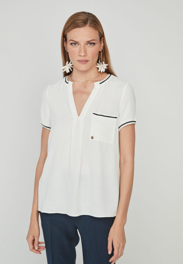 Blusa elásticos CRUDO 2
