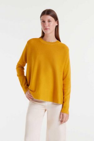 Jersey de punto envasé amarillo 7 Jersey de punto envasé amarillo 7