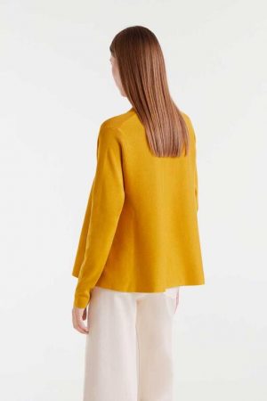 Jersey de punto envasé amarillo 6 Jersey de punto envasé amarillo 6