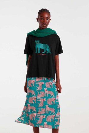 Camiseta print de Leopardo