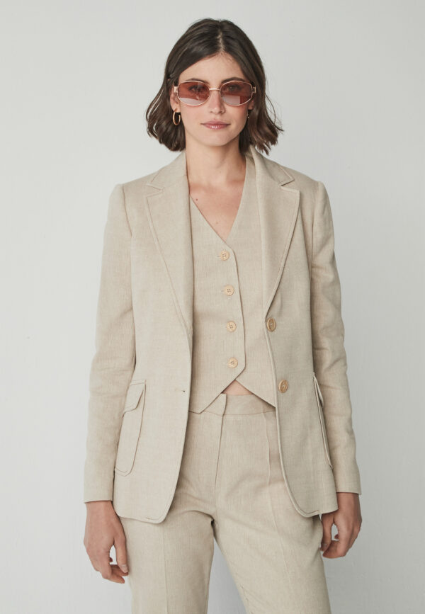 Blazer traje espiga 1