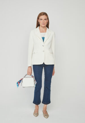 Blazer básica botones escudo 14