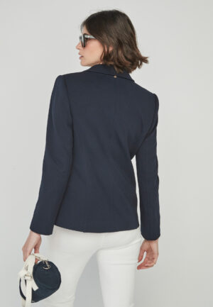 Blazer básica botones escudo 18
