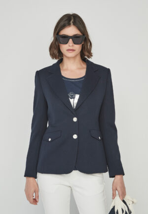 Blazer básica botones escudo 17