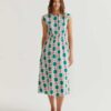 Vestido midi con estampado Geometric 9