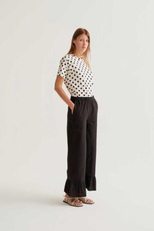 Camiseta con estampado Black Dots