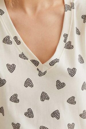 Camiseta con estampado Ladybug Black 7 Camiseta con estampado Ladybug Black 7