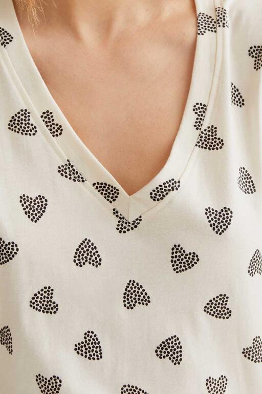 Camiseta con estampado Ladybug Black 4 Camiseta con estampado Ladybug Black 4