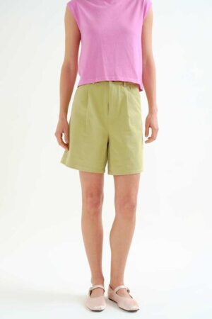 Shorts verde 100% algodón