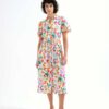 Vestido midi con estampado Lotto 6