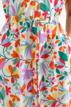 Vestido midi con estampado Lotto 5