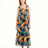 Vestido largo con estampado Tutti Frutti Big 7