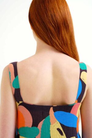 Vestido largo con estampado Tutti Frutti Big 5 Vestido largo con estampado Tutti Frutti Big 5