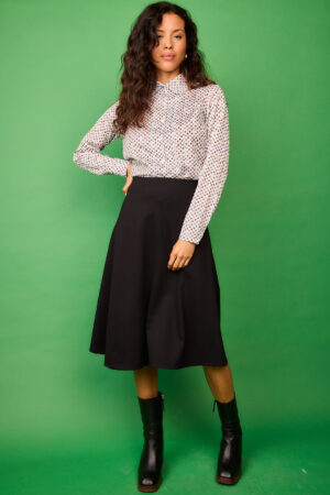 Camisa Castaña Blanco