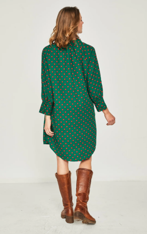 VESTIDO CORTO CHIA VERDE 6