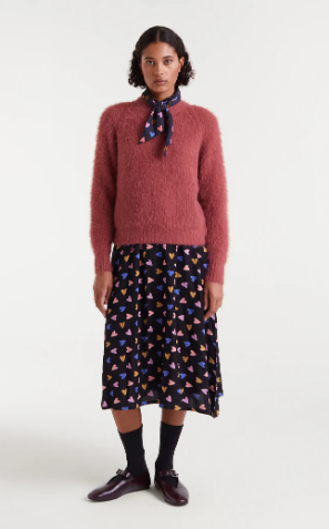 Jersey punto con textura