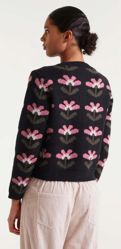 Cardigan con estampado floral 3 Cardigan con estampado floral 3