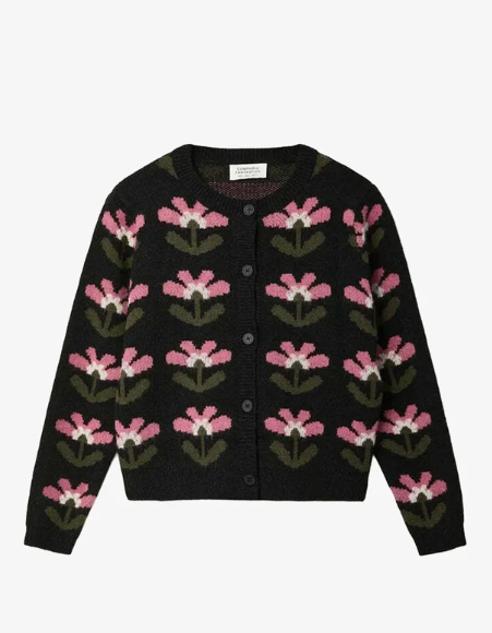 Cardigan con estampado floral 2 Cardigan con estampado floral 2