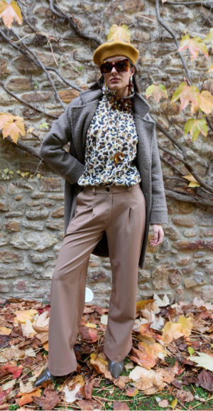 Pantalón mujer pinzas