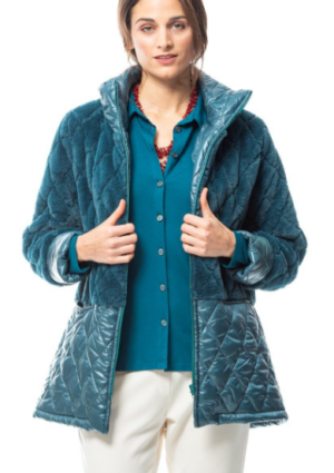 Abrigo mujer acolchado-pelo 5