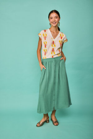 Falda Castro Menta 7