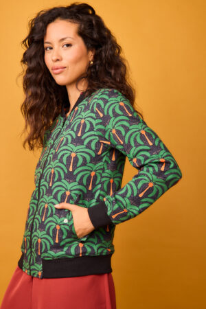 Bomber Bosque Negra Palmer 5