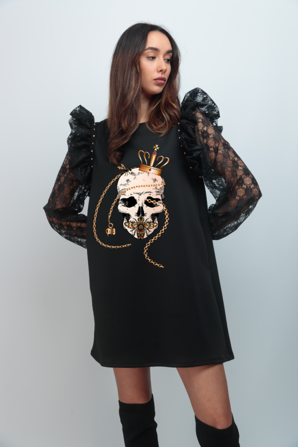 VESTIDO TULUM SKULL DELUXE 2
