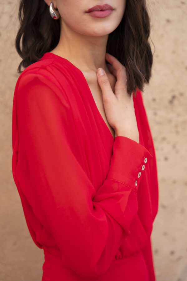VESTIDO MIDI GASA 3