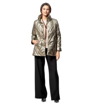 Abrigo mujer acolchado