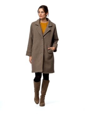 Abrigo mujer solapa 5