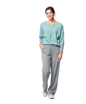 Pantalón mujer ancho